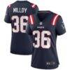 Lawyer Milloy New England Patriots Nike Women's Game Retired Player Jersey - Navy - Front View