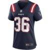 Lawyer Milloy New England Patriots Nike Women's Game Retired Player Jersey - Navy - Side View