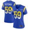 London Fletcher Los Angeles Rams Nike Women's Game Retired Player Jersey - - Front View