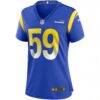 London Fletcher Los Angeles Rams Nike Women's Game Retired Player Jersey - - Side View