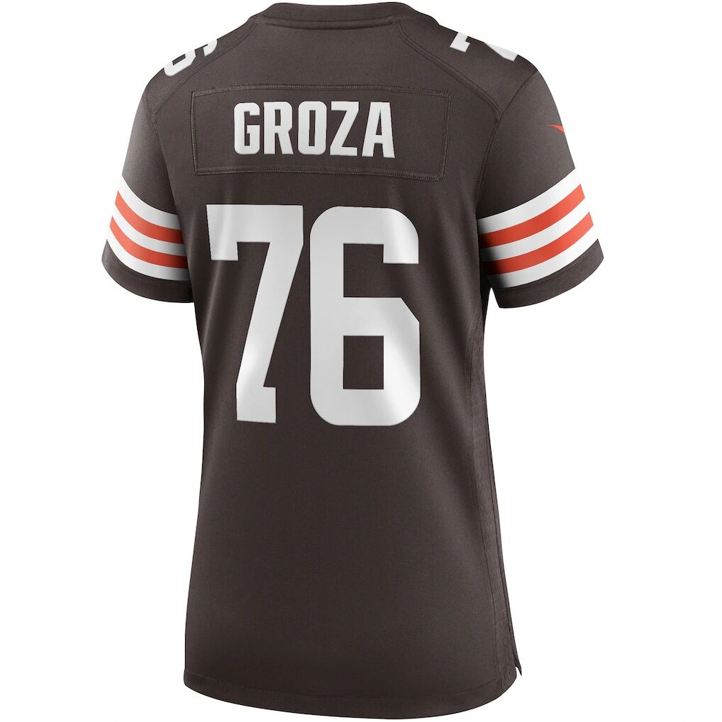 Lou Groza Cleveland Browns Nike Women's Game Retired Player Jersey