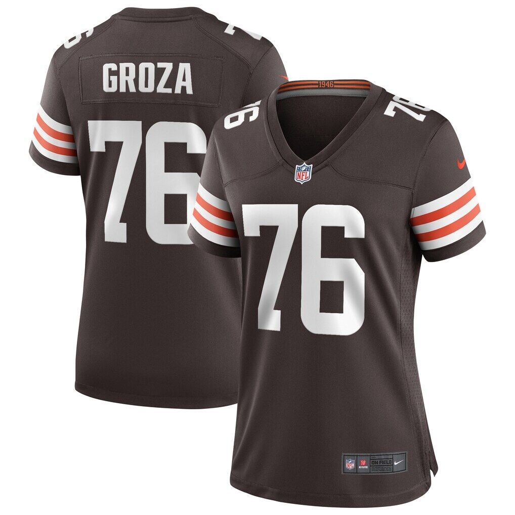 Lou Groza Cleveland Browns Nike Women's Game Retired Player Jersey