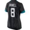 Mark Brunell Jacksonville Jaguars Nike Women's Game Retired Player Jersey - Black - Detail View