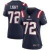 Matt Light New England Patriots Nike Women's Game Retired Player Jersey - Navy - Front View