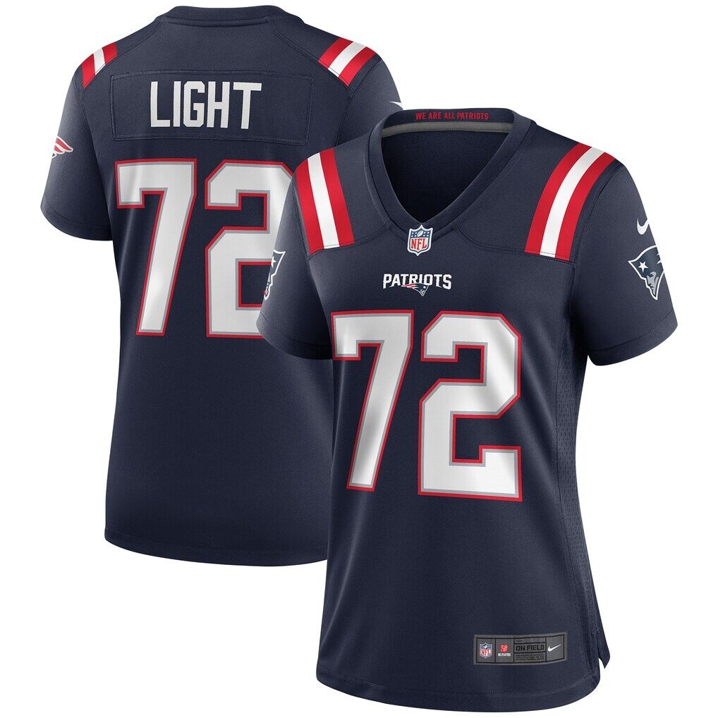 Matt Light New England Patriots Nike Women's Game Retired Player Jersey