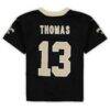 Michael Thomas New Orleans Saints Nike Preschool Game Jersey - Black - Detail View