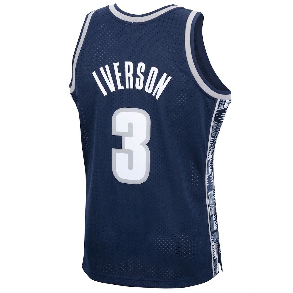 Allen Iverson Georgetown Hoyas Mitchell & Ness 1995/96 Swingman Replica Jersey