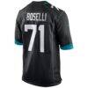 Tony Boselli Jacksonville Jaguars Nike Retired Player Alternate Game Jersey - Black - Detail View