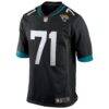 Tony Boselli Jacksonville Jaguars Nike Retired Player Alternate Game Jersey - Black - Side View