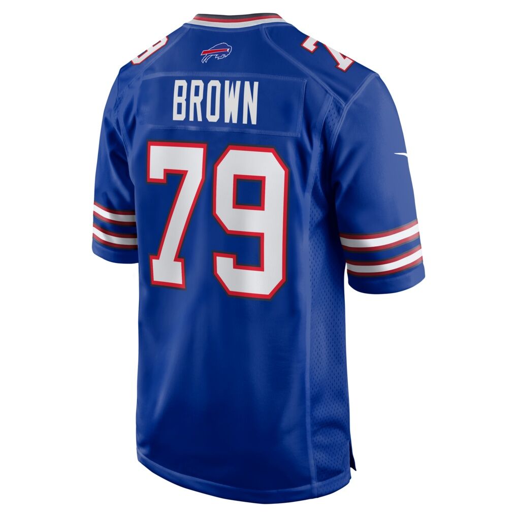 Ruben Brown Buffalo Bills Nike Game Retired Player Jersey - Royal