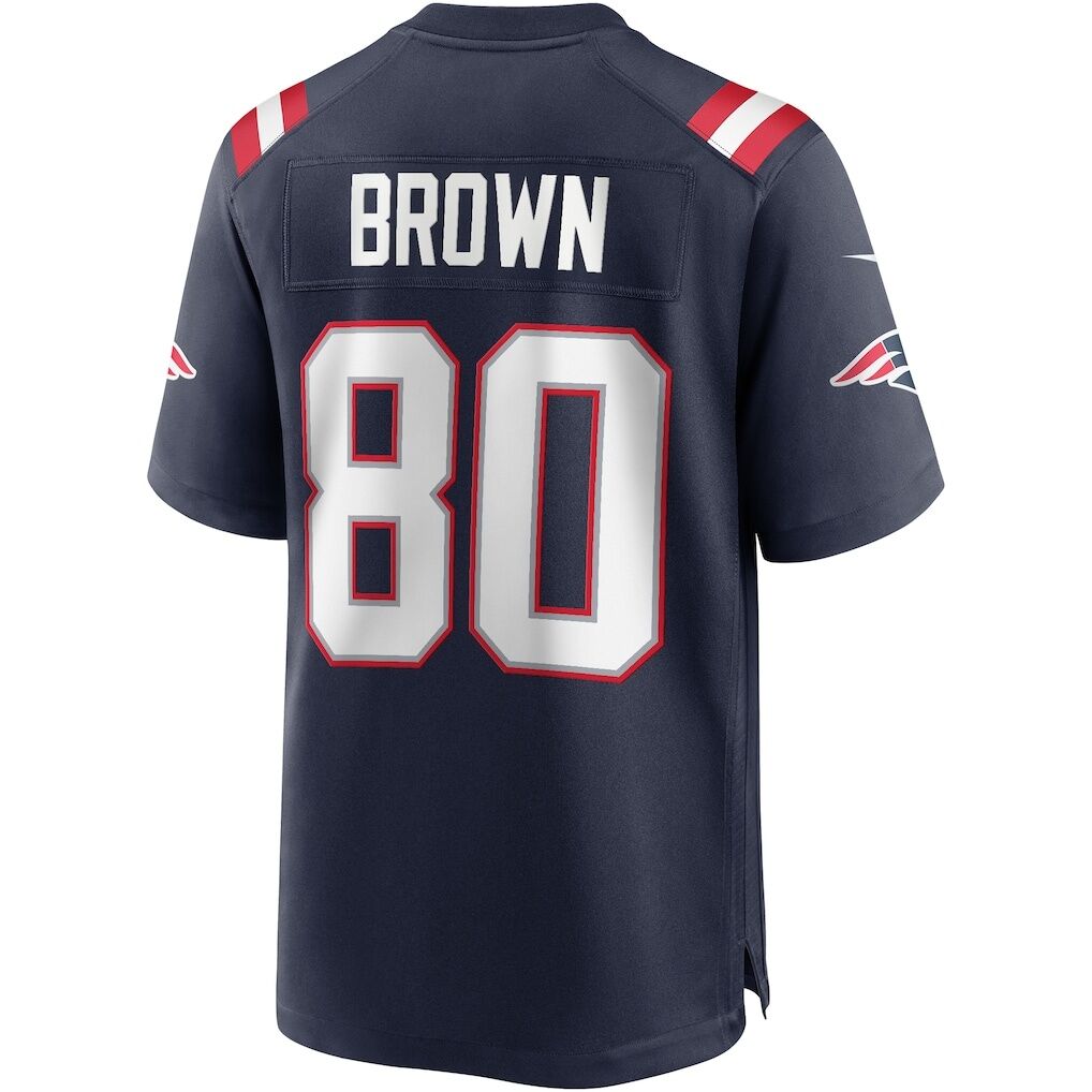 Troy Brown New England Patriots Nike Game Retired Player Jersey