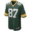 Willie Davis Green Bay Packers Nike Game Retired Player Jersey - Green - Front View
