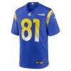 Torry Holt Los Angeles Rams Nike Game Retired Player Jersey - - Side View