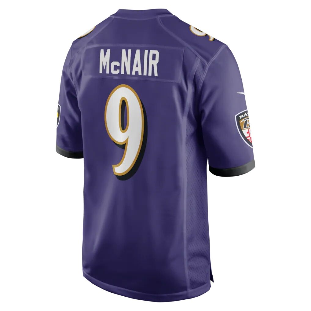 Steve McNair Baltimore Ravens Nike Game Retired Player Jersey