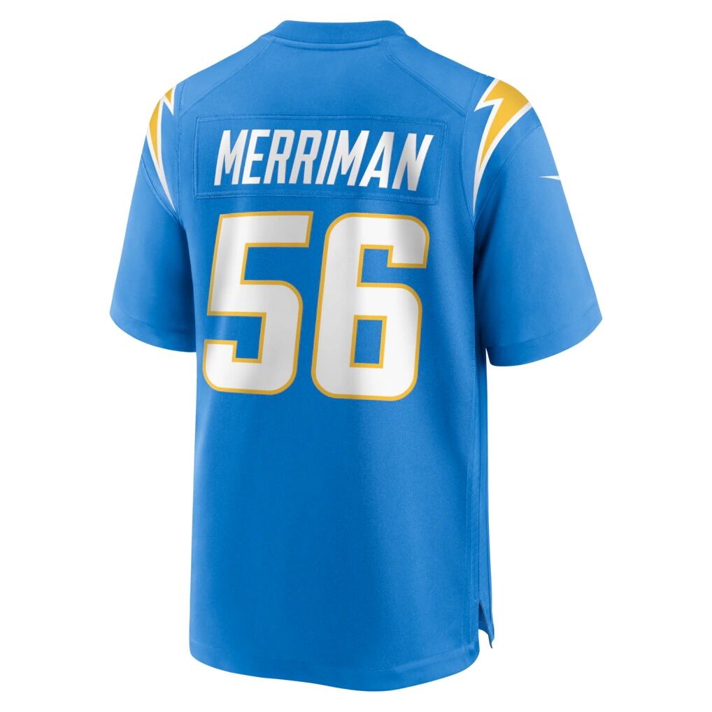 Shawne Merriman Los Angeles Chargers Nike Game Retired Player Jersey - Powder Blue