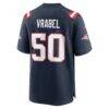 Mike Vrabel New England Patriots Nike Game Retired Player Jersey - Navy - Detail View