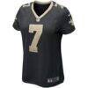 Morten Andersen New Orleans Saints Nike Women's Game Retired Player Jersey - Black - Side View