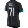 Tony Boselli Jacksonville Jaguars Nike Women's Game Retired Player Jersey - Black - Detail View