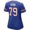 Ruben Brown Buffalo Bills Nike Women's Game Retired Player Jersey - - Detail View