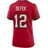 Trent Dilfer Tampa Bay Buccaneers Nike Women's Game Retired Player Jersey - Red - Detail View