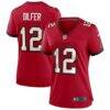 Trent Dilfer Tampa Bay Buccaneers Nike Women's Game Retired Player Jersey - Red - Front View