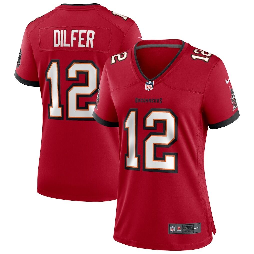 Trent Dilfer Tampa Bay Buccaneers Nike Women's Game Retired Player Jersey