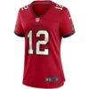 Trent Dilfer Tampa Bay Buccaneers Nike Women's Game Retired Player Jersey - Red - Side View