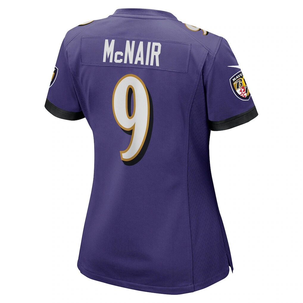 Steve McNair Baltimore Ravens Nike Women's Game Retired Player Jersey