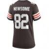 Ozzie Newsome Cleveland Browns Nike Women's Game Retired Player Jersey - Brown - Detail View