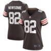 Ozzie Newsome Cleveland Browns Nike Women's Game Retired Player Jersey - Brown - Front View