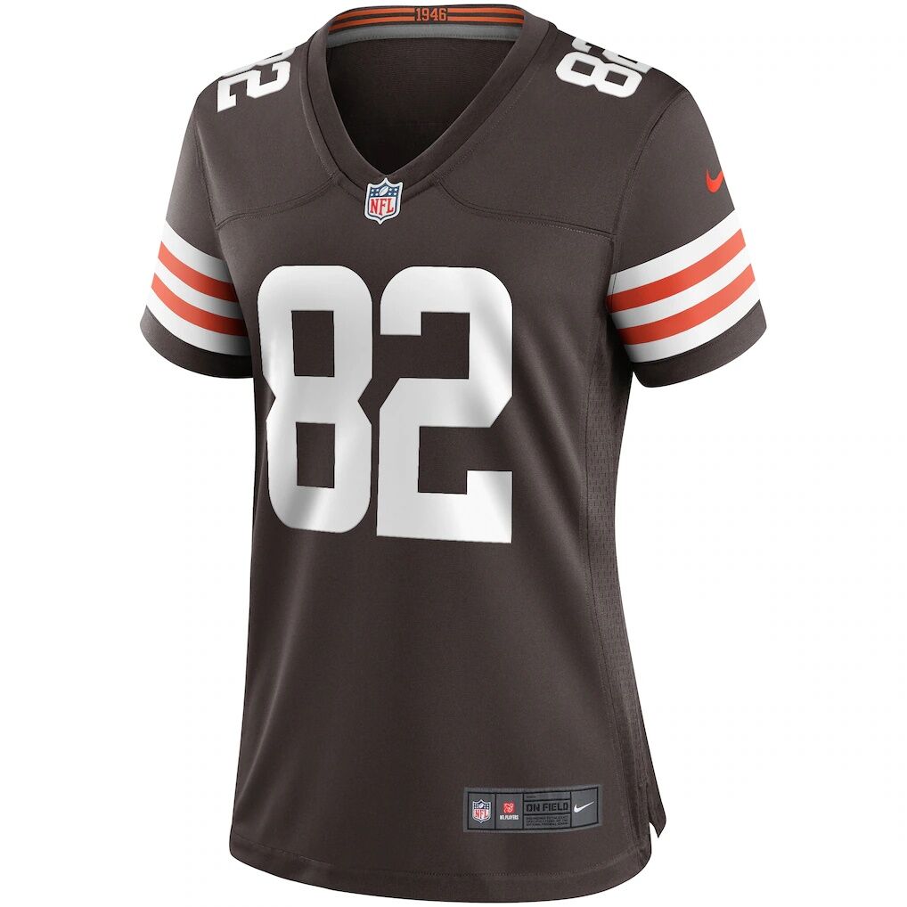 Ozzie Newsome Cleveland Browns Nike Women's Game Retired Player Jersey