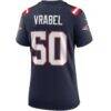Mike Vrabel New England Patriots Nike Women's Game Retired Player Jersey - Navy - Detail View