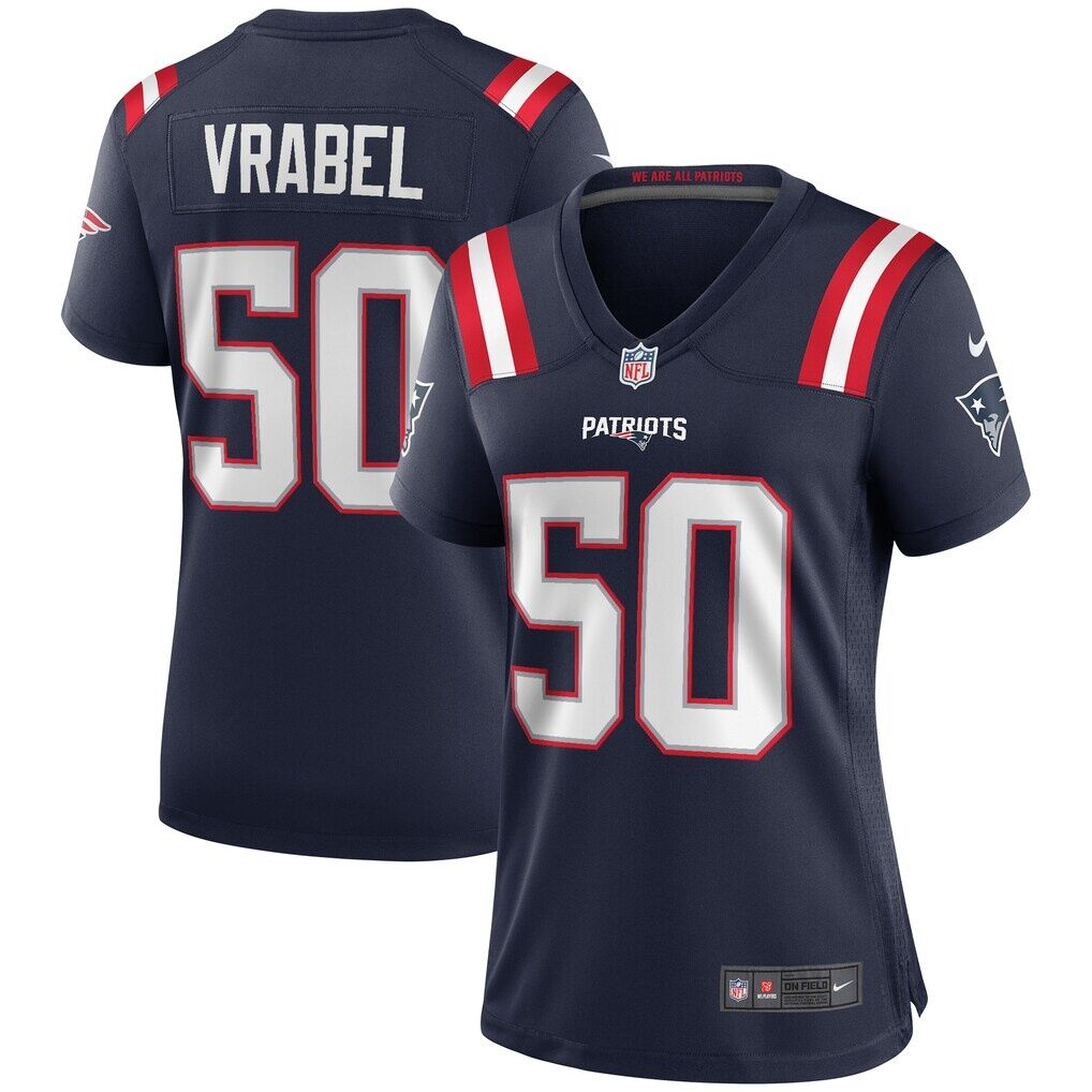 Mike Vrabel New England Patriots Nike Women's Game Retired Player Jersey