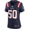 Mike Vrabel New England Patriots Nike Women's Game Retired Player Jersey - Navy - Side View