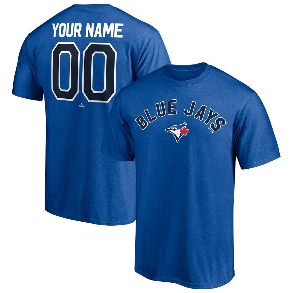 Toronto Blue Jays Personalized Team Winning Streak Name & Number T-Shirt – Royal