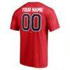 Washington Nationals Personalized Team Winning Streak Name & Number T-Shirt - Red - Detail View