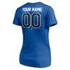 Toronto Blue Jays Women's Personalized Winning Streak Name & Number V-Neck T-Shirt - - Detail View