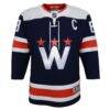 Alexander Ovechkin Washington Capitals Youth 2020/21 Alternate Premier Player Jersey - Navy - Side View
