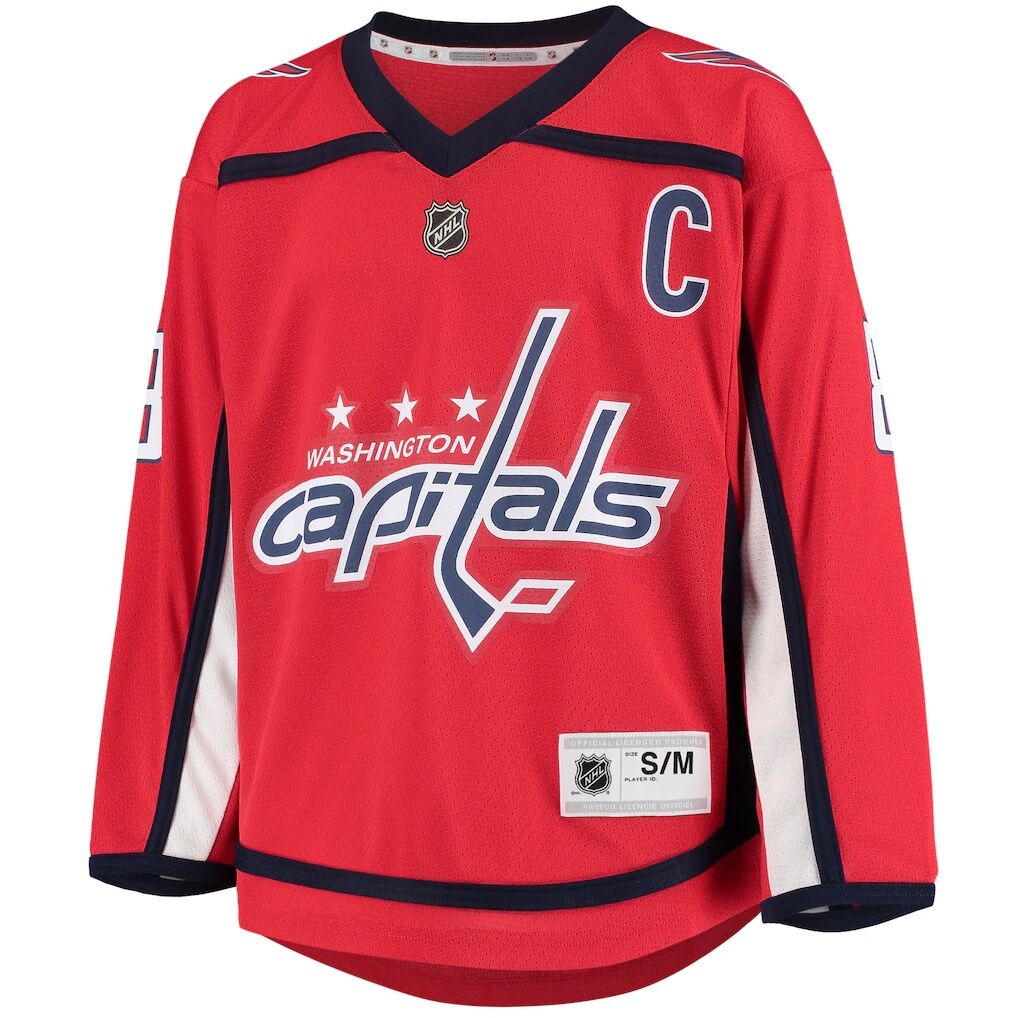 Alexander Ovechkin Washington Capitals Youth Home Replica Player Jersey