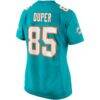 Mark Duper Miami Dolphins Nike Women's Game Retired Player Jersey - Aqua - Detail View