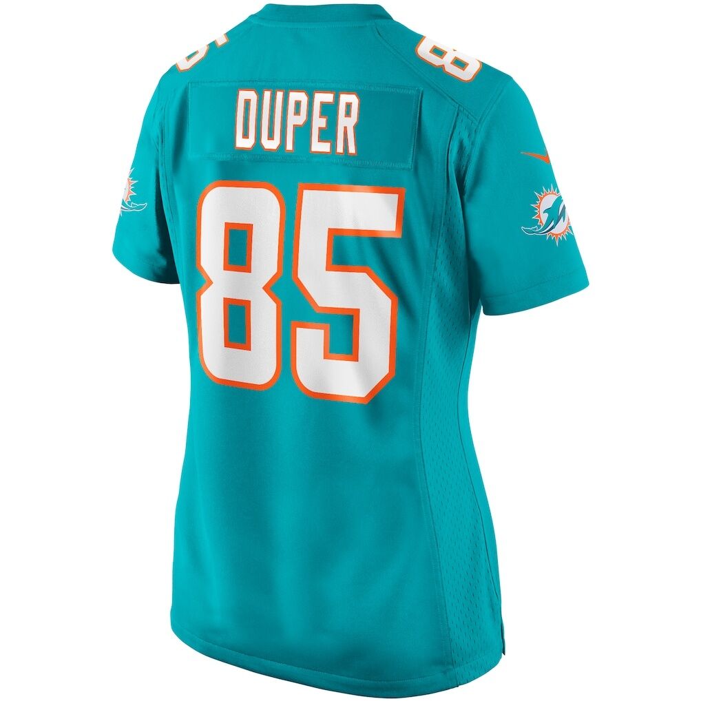 Mark Duper Miami Dolphins Nike Women's Game Retired Player Jersey - Aqua