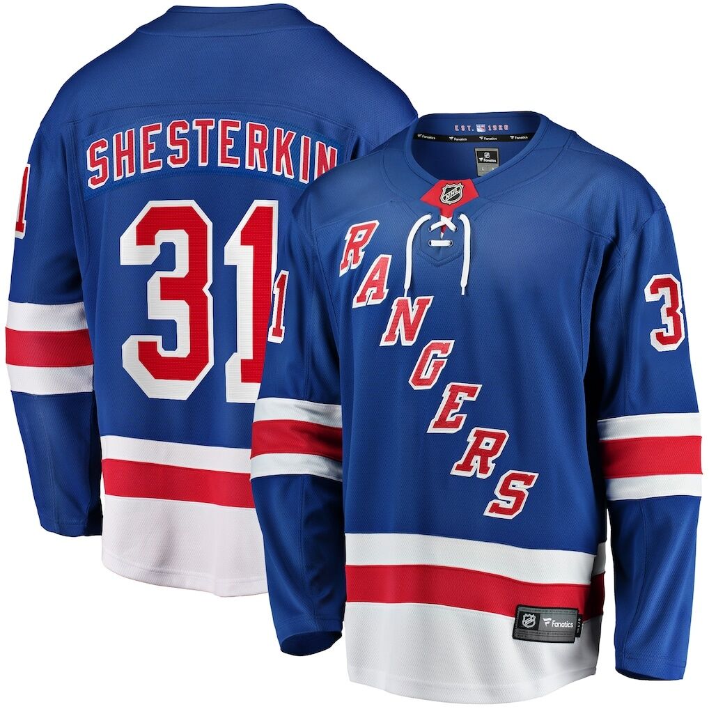 Igor Shesterkin New York Rangers Fashion7 Home Breakaway Player Jersey