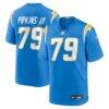 Trey Pipkins III Los Angeles Chargers Nike Game Jersey - - Front View