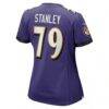Ronnie Stanley Baltimore Ravens Nike Women's Game Jersey - Purple - Detail View