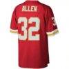 Marcus Allen Kansas City Chiefs Mitchell & Ness Legacy Replica Jersey - Red - Detail View