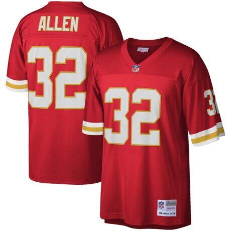 Marcus Allen Kansas City Chiefs Mitchell & Ness Legacy Replica Jersey - Red - Front View