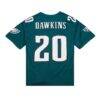 Brian Dawkins Philadelphia Eagles Mitchell & Ness Legacy Replica Jersey - Green - Detail View