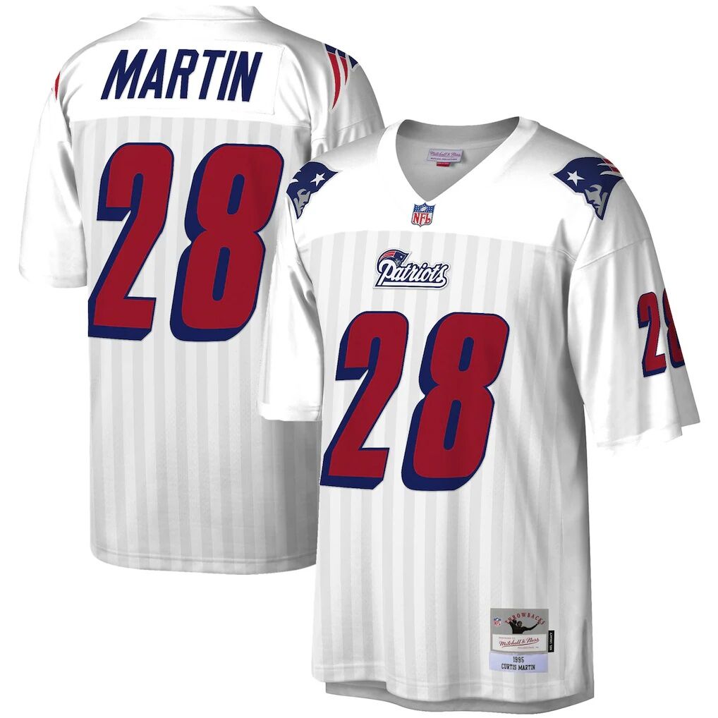 Curtis Martin New England Patriots Mitchell & Ness Legacy Replica Jersey
