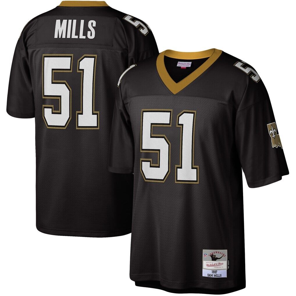 Sam Mills New Orleans Saints Mitchell & Ness Legacy Replica Jersey
