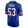 Tyrel Dodson Buffalo Bills Nike Game Player Jersey - - Detail View